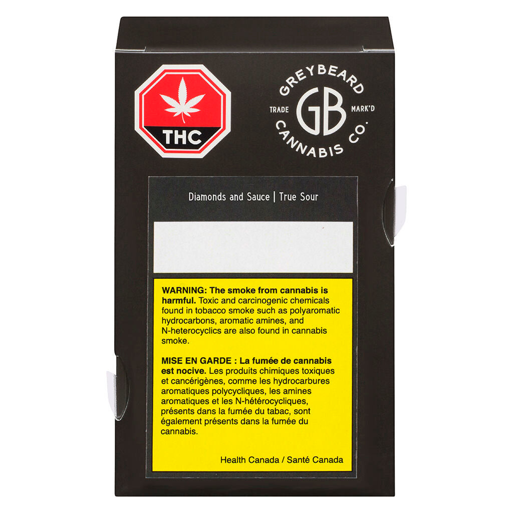 GREYBEARD TRUE SOUR DIAMONDS AND SAUCE (S) RESIN - 1G