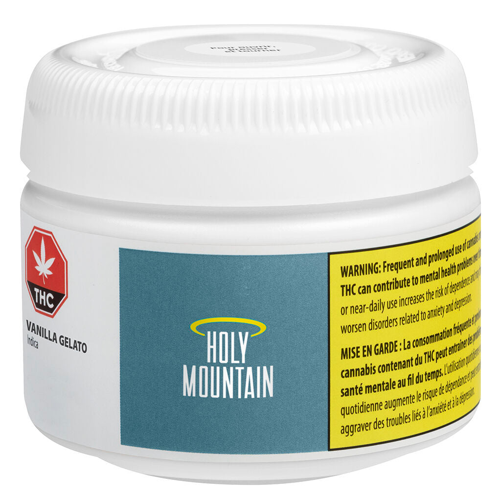 HOLY MOUNTAIN VANILLA GELATO (IND) DRIED - 3.5G