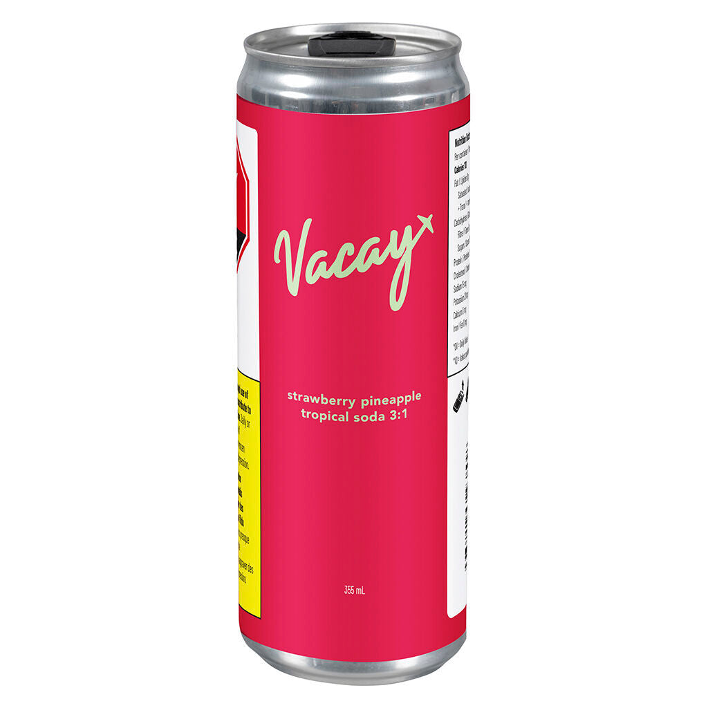 VACAY STRAB PINAP (H) BEV - 2.5MG THC:CBG : 7.5MG CBD X355ML