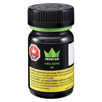 REDECAN GEMS 5:5 (H) SOFT GELS - 5MG CBD : 5MG CBG X 30