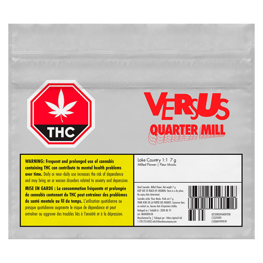 VERSUS QUARTER MILL LAKE COUNTRY BALANCED (H) MILLED - 7G