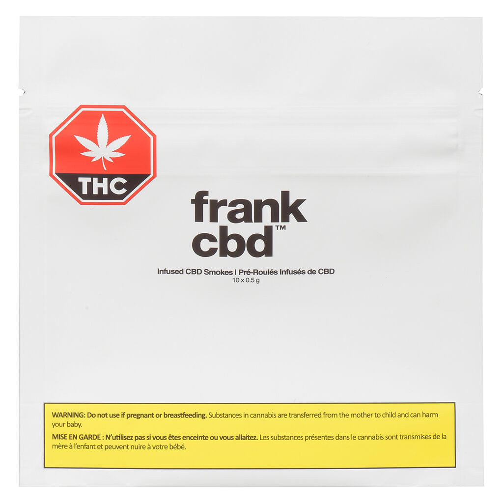 FRANK CBD INFUSED (H) INF PRE-ROLL - 0.5G X 10