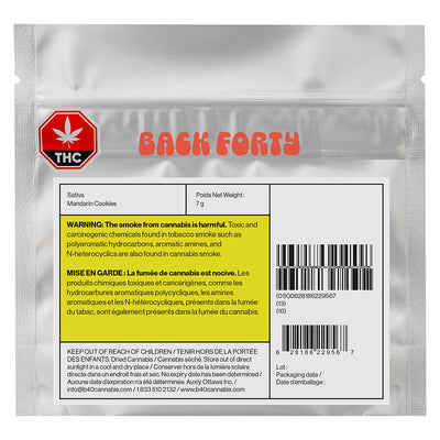 BACK FORTY MANDARIN COOKIES (S) DRIED - 7G