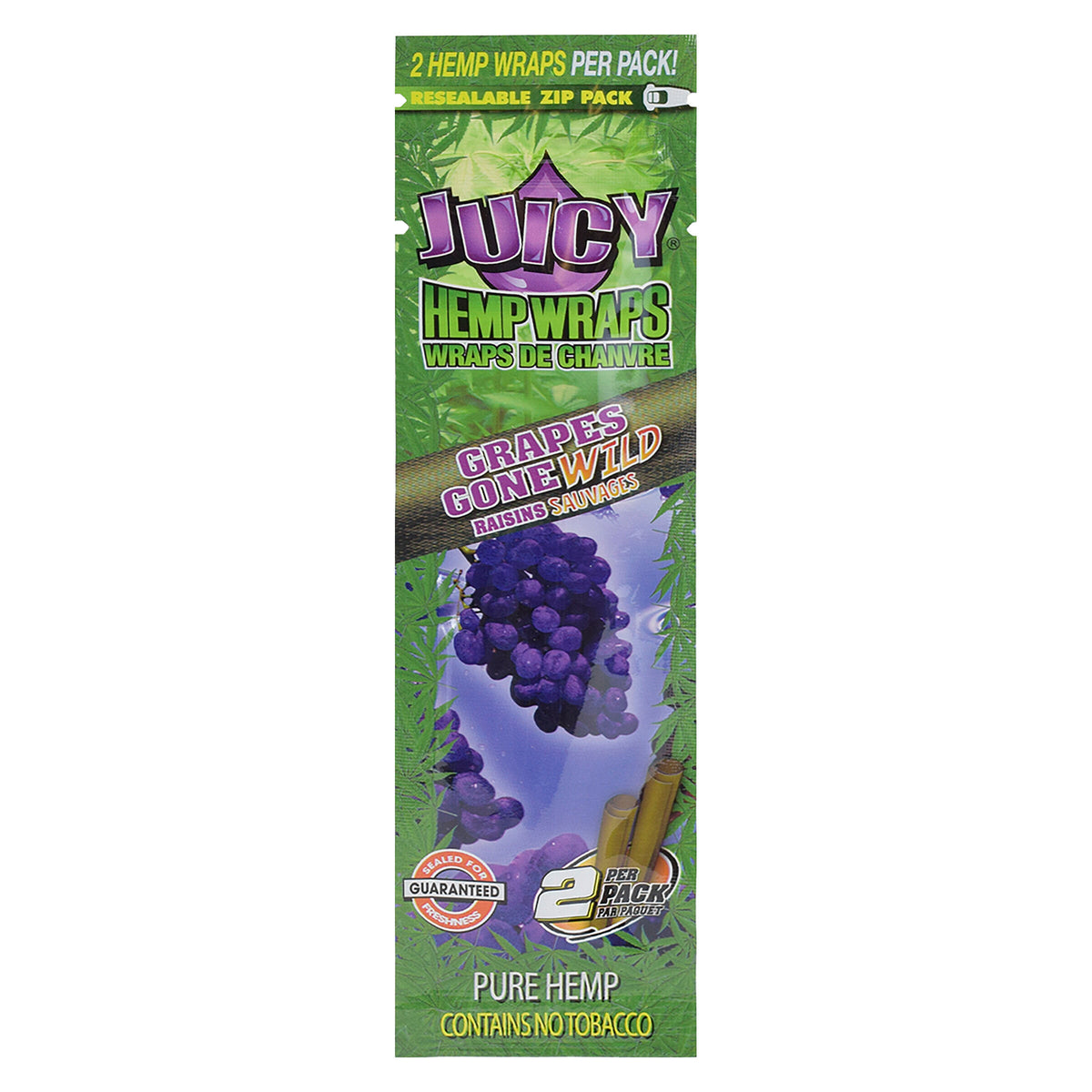 JUICY JAYS HEMP WRAPS - GRAPES GONE WILD