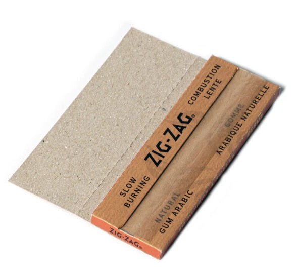 ZIG ZAG UNBLEACHED ULTRA THIN PAPERS BROWN - 1 1/4
