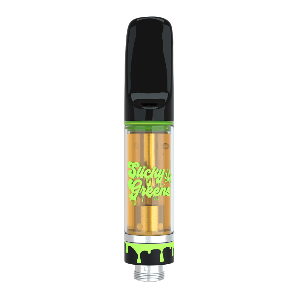 STICKY GREENS ORANGE SWIRL (H) 510 - 1G