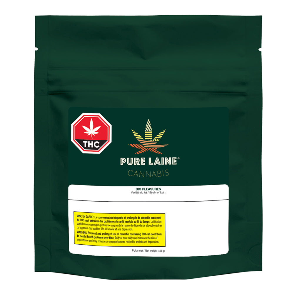 PURE LAINE BIG PLEASURES HYBRID (H) DRIED - 28G