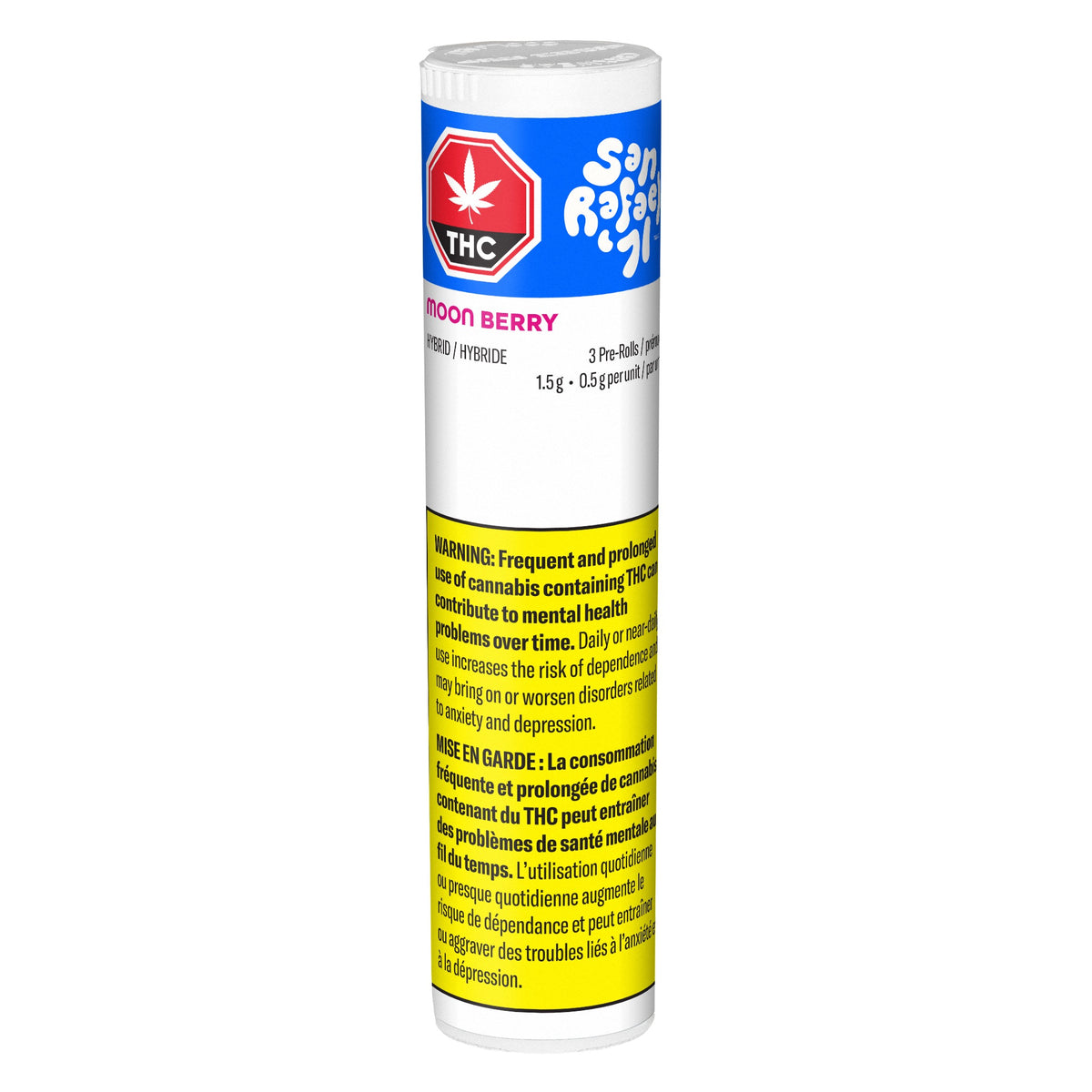 SAN RAFAEL 71 MOON BERRY BALANCED (H) PRE-ROLL - 0.5G X 3