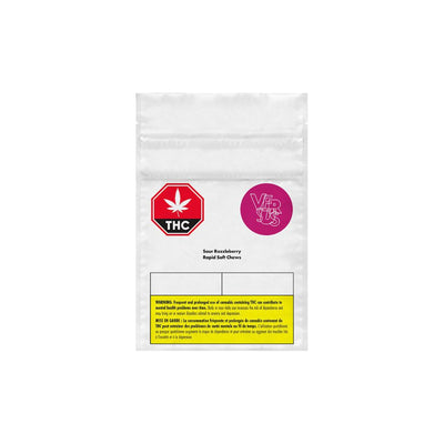 VERSUS SOUR RAZZLEBERRY RAPID (H) CHEW - 2MGTHC X5