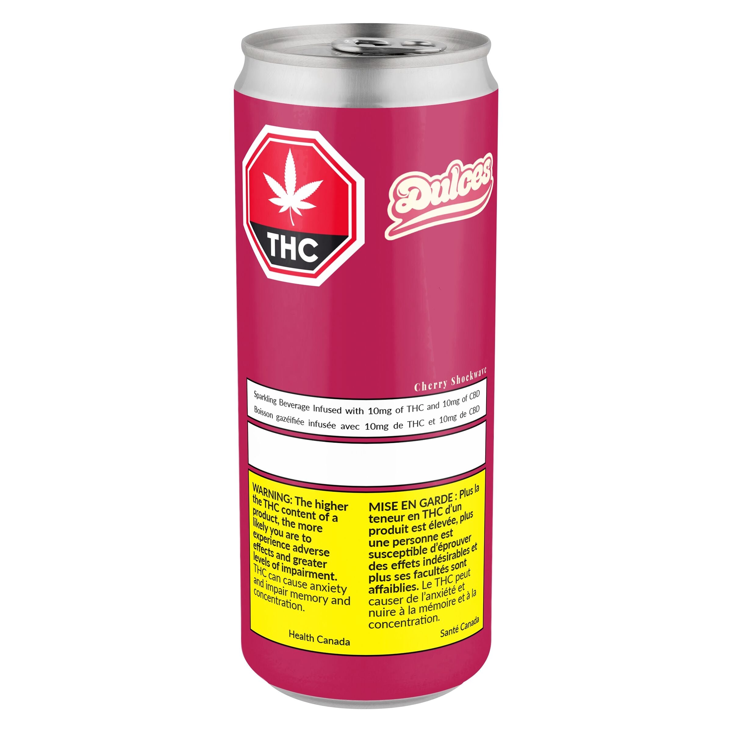 DULCES CHERRY SHOCKWAVE (H) BEV - 10MG THC X 355ML