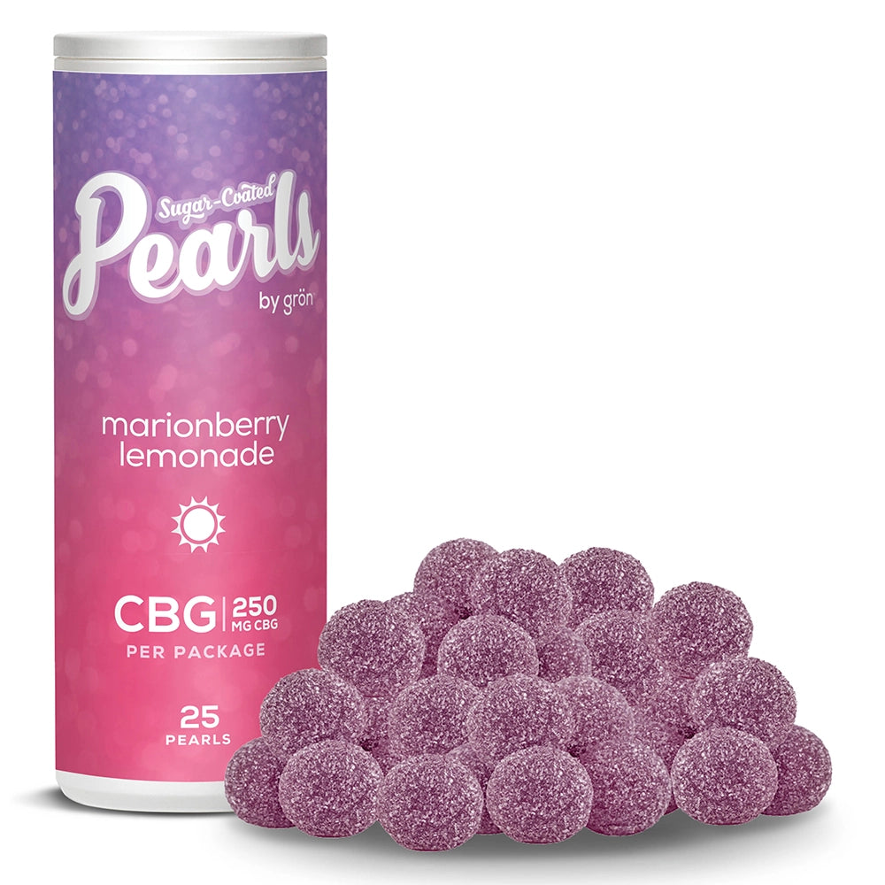 PEARLS BY GRON MARIONBERRY LEMONADE CBG (H) CHEW 10MG X 25