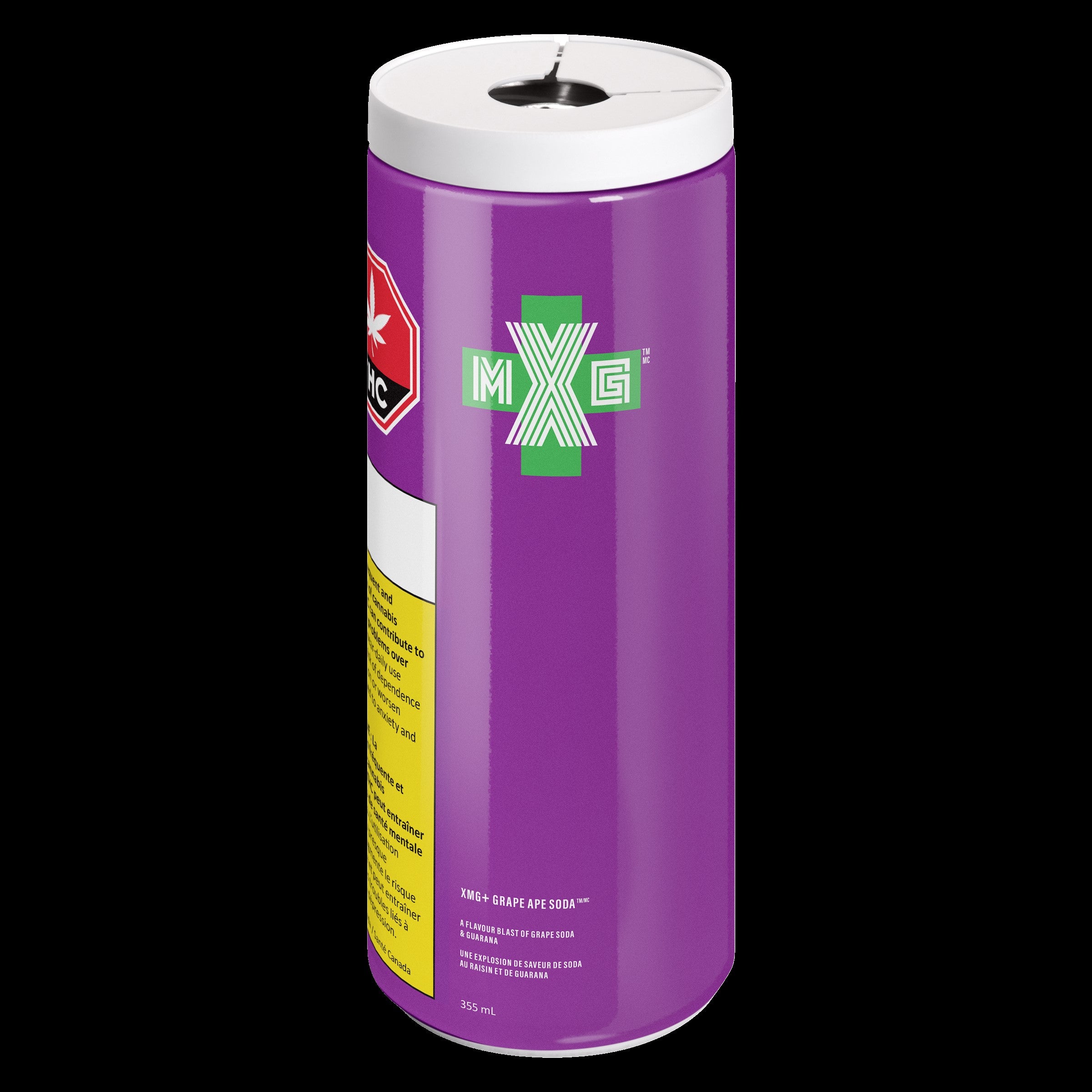 XMG PLUS GRAPE APE SODA GUARANA (H) BEV - 355ML