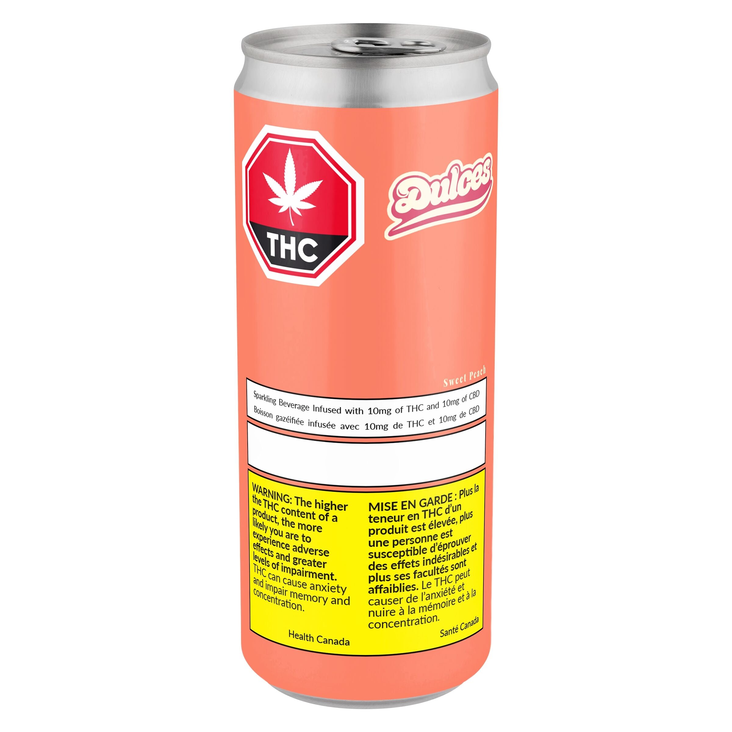 DULCES SWEET PEACH (H) BEV - 355ML