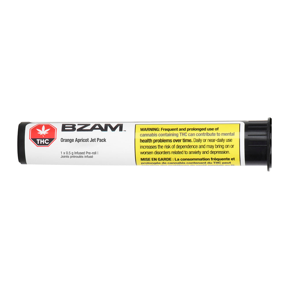 BZAM JET PACK ORANGE APRICOT (H) INF PRE-ROLL - 0.5G X 1