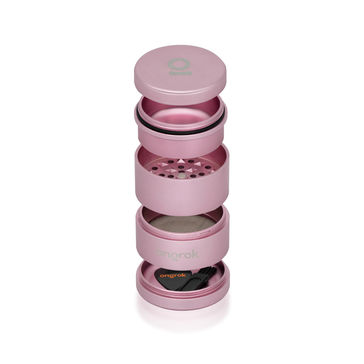 ONGROK 5 PIECE STORAGE GRINDER - ROSE GOLD