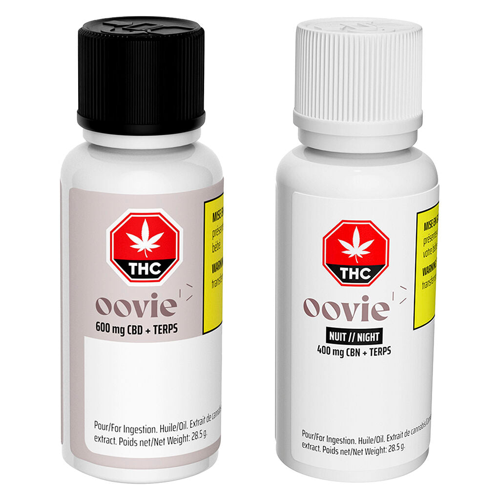 OOVIE CBDAY & CBNIGHT OIL SET (H) OIL - 30 ML X 2