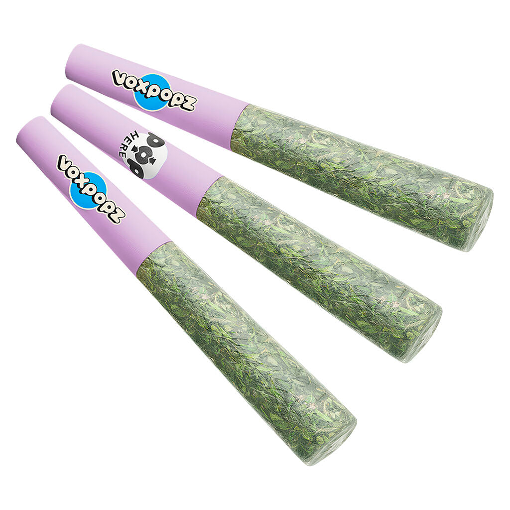 VOX POPZ CRUSHABLE GRAPE ICE (IND) INF PRE-ROLL - 0.5G X 3