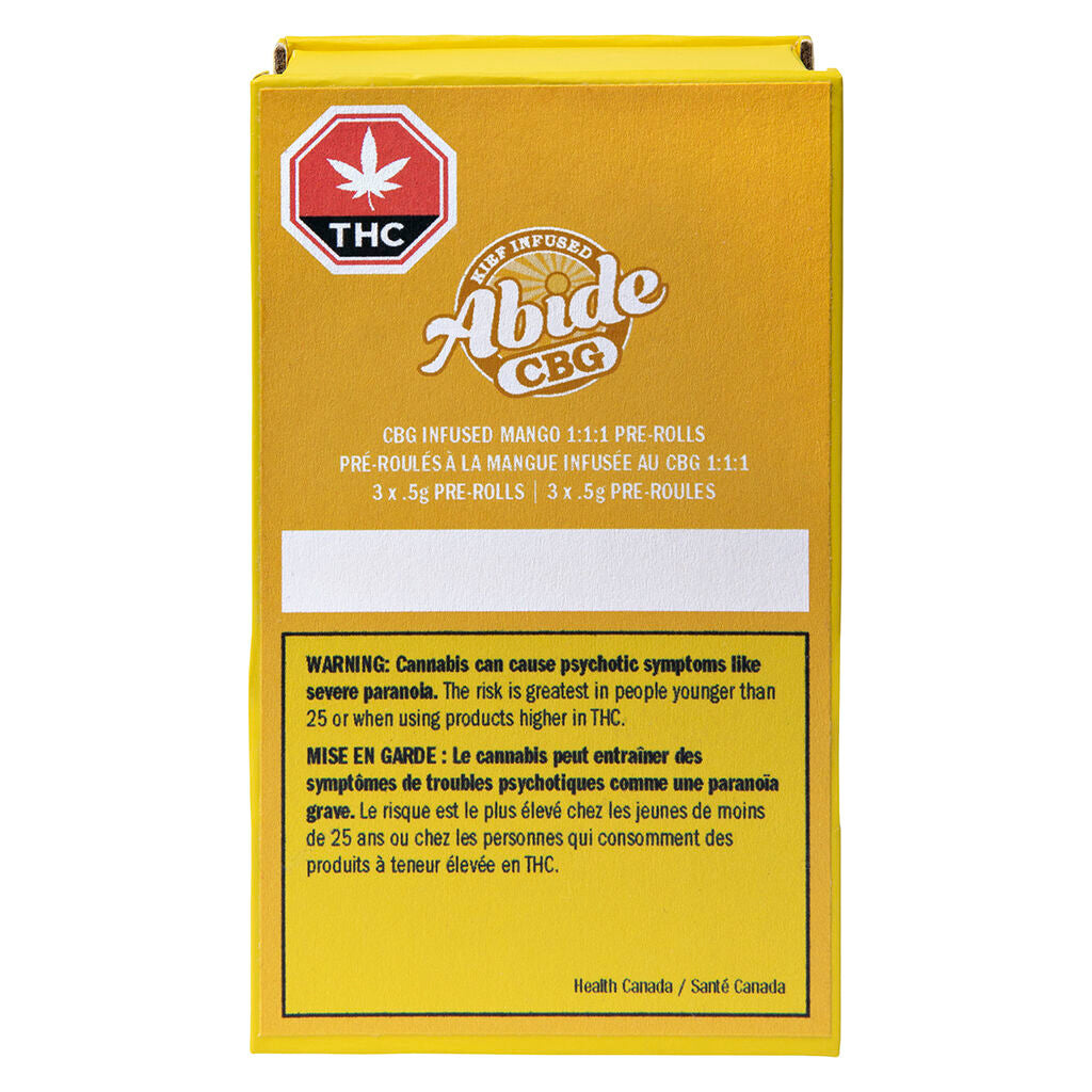 GENERAL ADMISSION MANGO CHEW (IND) INF PRE-ROLL - 0.5G X 3
