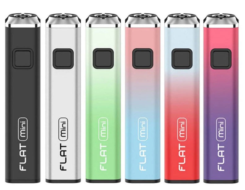 YOCAN FLAT MINI 450MAH V-VOLTAGE 510 BATTERY - MIXED COLOUR