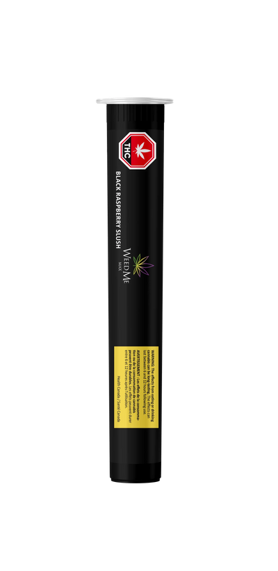 WEED ME MAX BLACK RASPBERRY SLUSH (IND) INF PRE-ROLL 0.5G X3