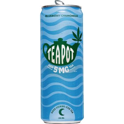 TEAPOT GOOD EVE ICED BLUE CHAMOM TEA (IND) BEV - 5MG X 355ML