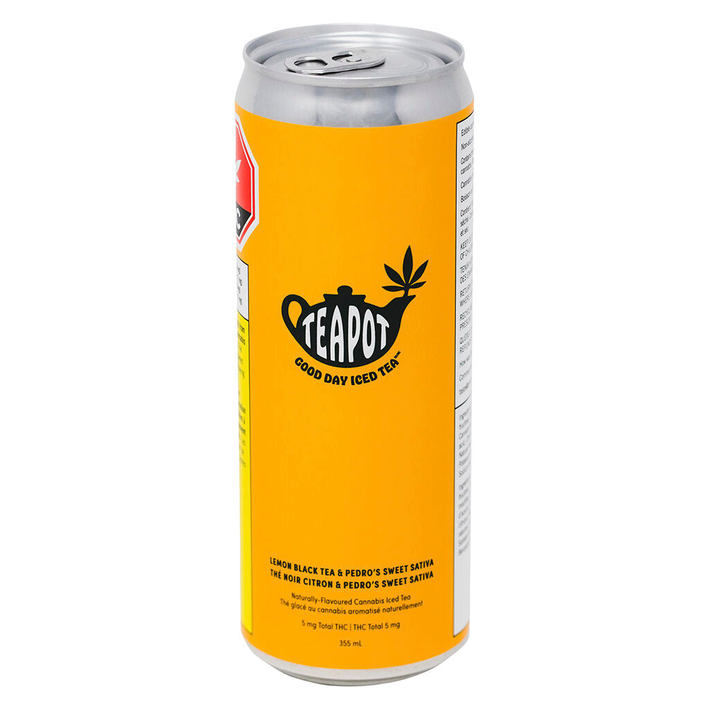 TEAPOT GOOD DAY ICED LEMON BLACK TEA (S) BEV - 5MG X 355ML