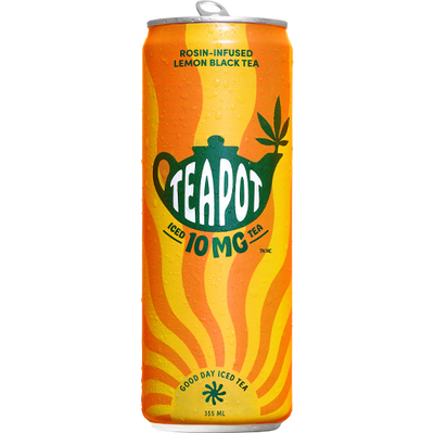 TEAPOT GOOD DAY ICED LEMON BLACK TEA (S) BEV - 5MG X 355ML