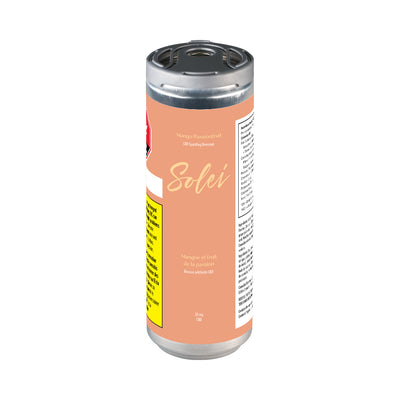 SOLEI MANGO PASSIONFRUIT (H) BEV - 25MG CBD X 355ML