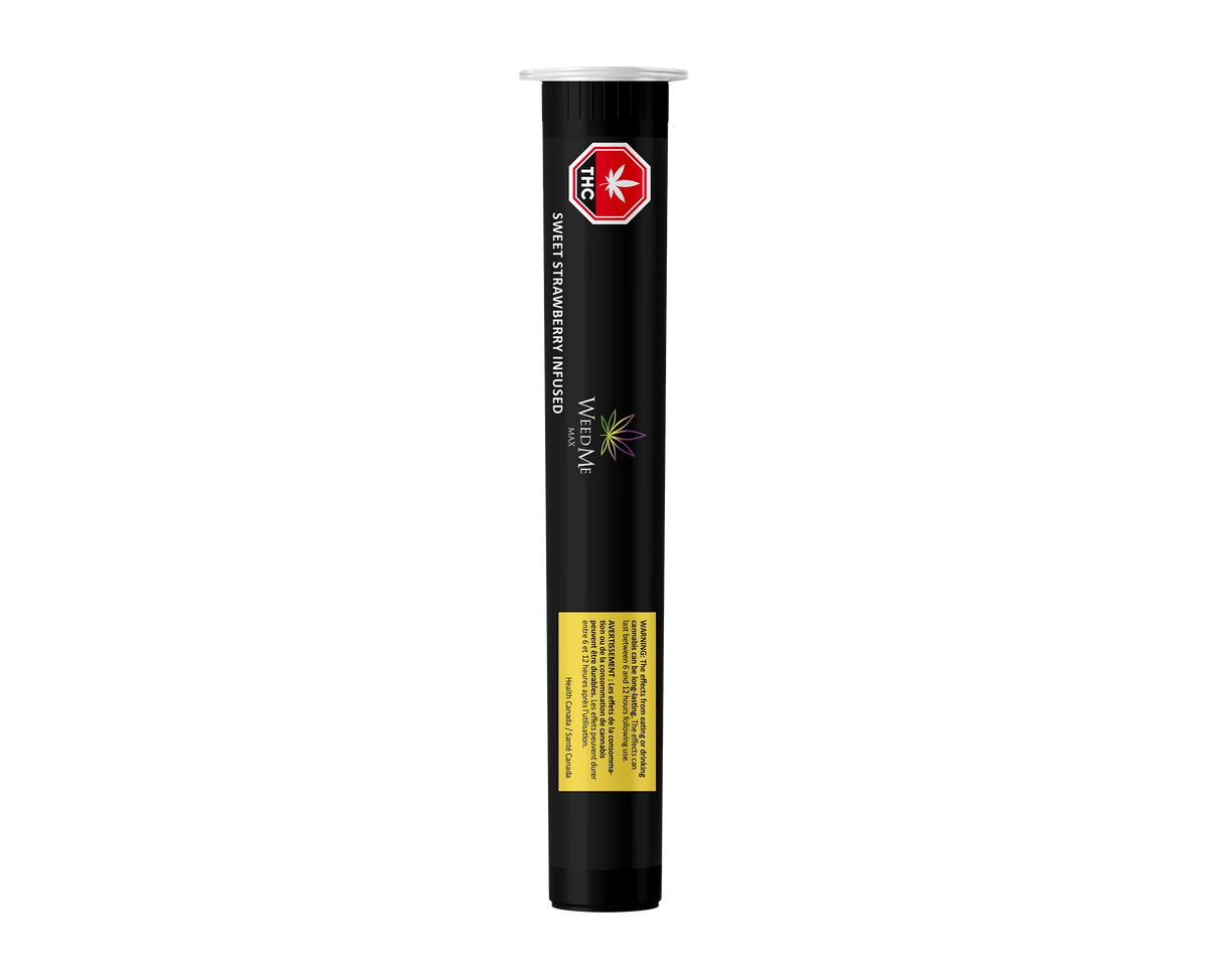 WEED ME MAX SWEET STRAWBERRY (S) INF PRE-ROLL - 0.5G X 3