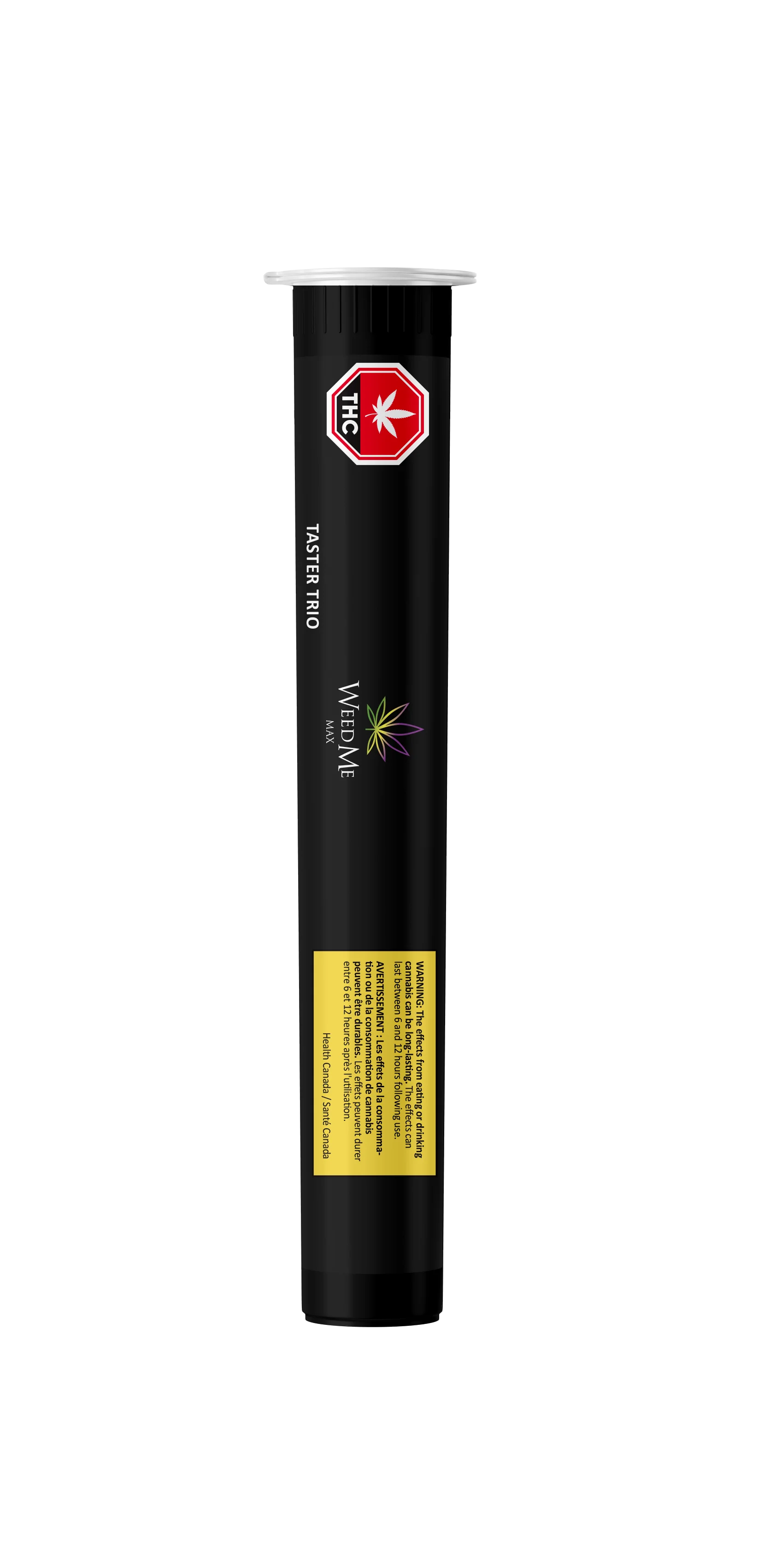 WEED ME MAX TASTER TRIO (H) INF PRE-ROLL - 0.5G X 3