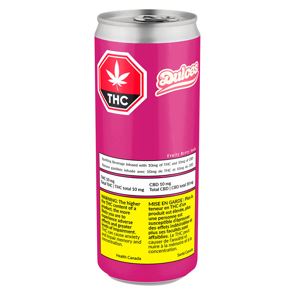 DULCES FRUITY BERRY (H) BEV - 10MG X 355ML