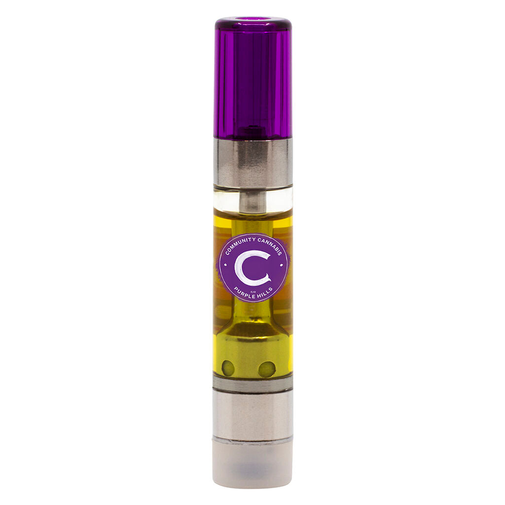 COMMUNITY X PURPLE HILLS LIVE RESIN (H) 510 - 1G