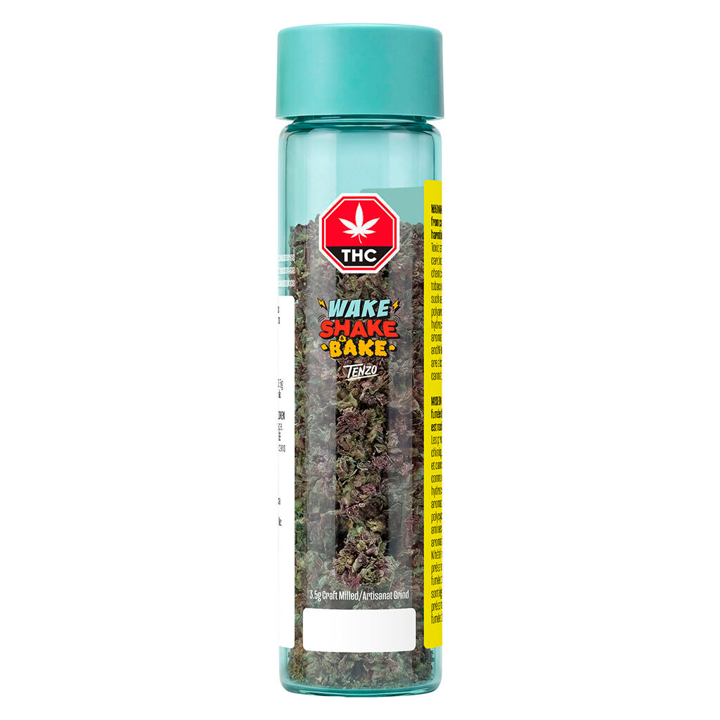 MUG PIPE - WAKE & BAKE (WHITE)