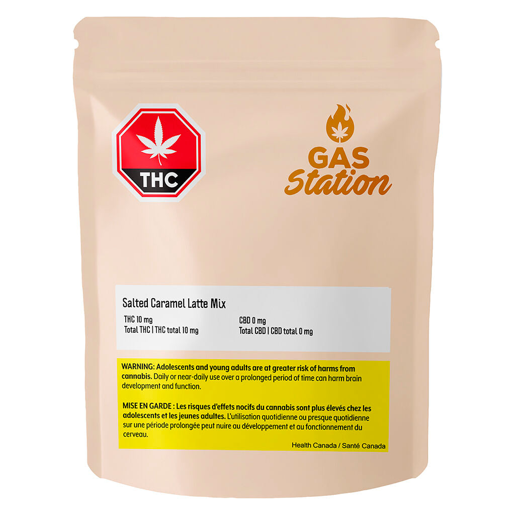 GAS STATION SALTED CARAMEL LATTE MIX (H) BEV - 10MG THC X 1