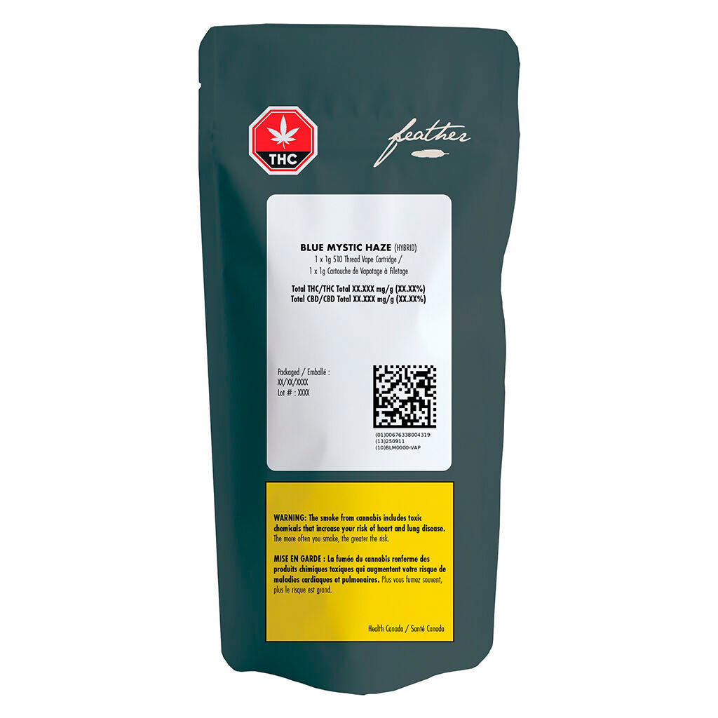 FEATHER BLUE MYSTIC HAZE (H) 510 - 1G