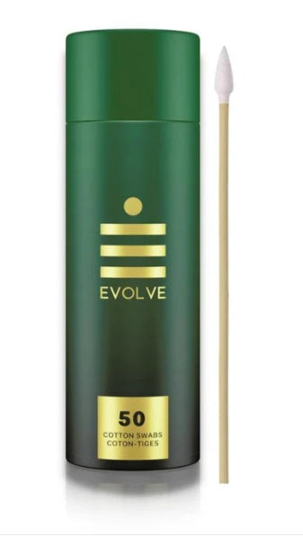 EVOLVE COTTON SWABS - PACK OF 50
