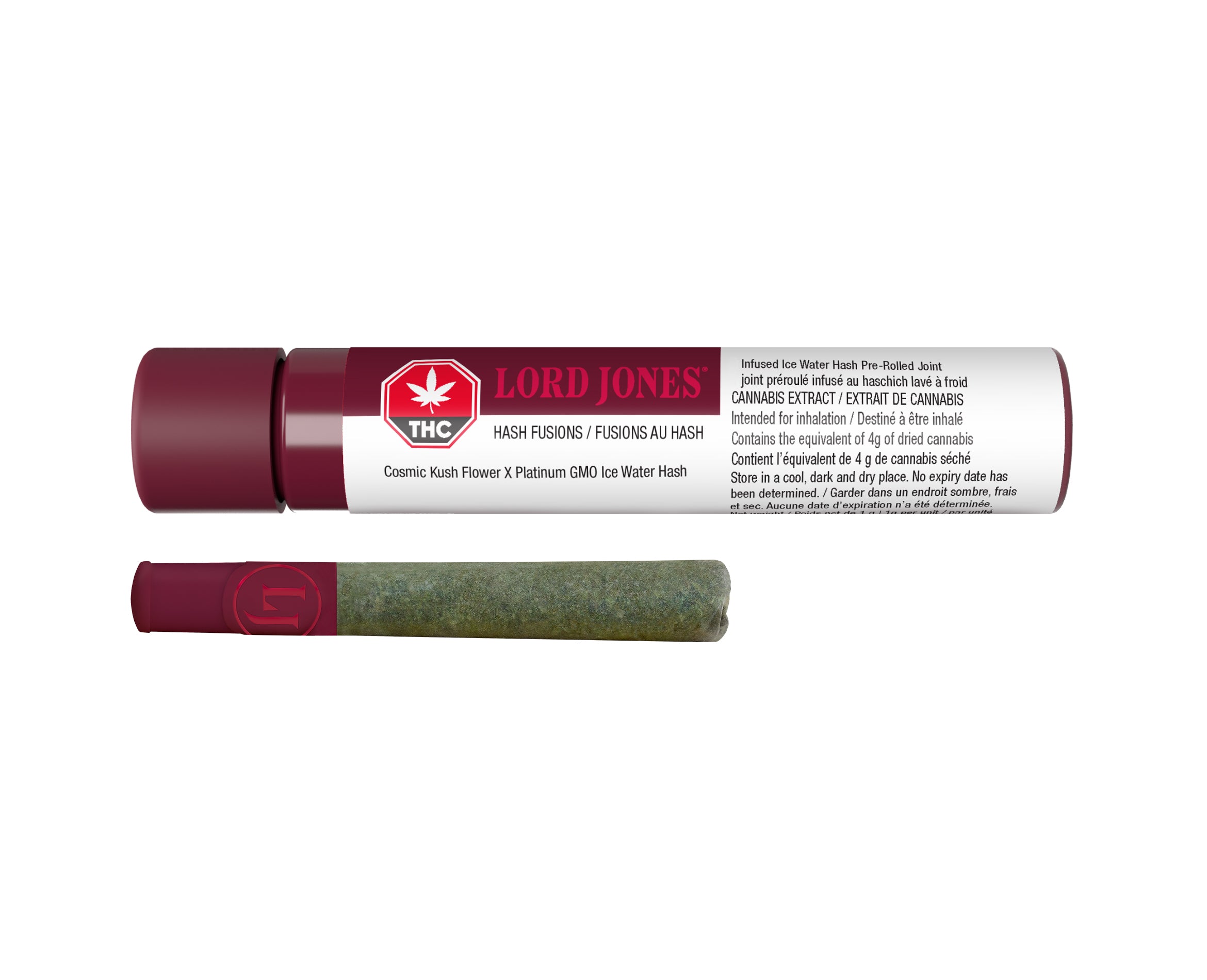 LORD JONES COSMIC KUSH X PLATINUM GMO (H) INF PRE-ROLL 1G X1