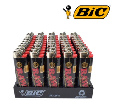BIC MAXI RAW BLACK LIGHTER