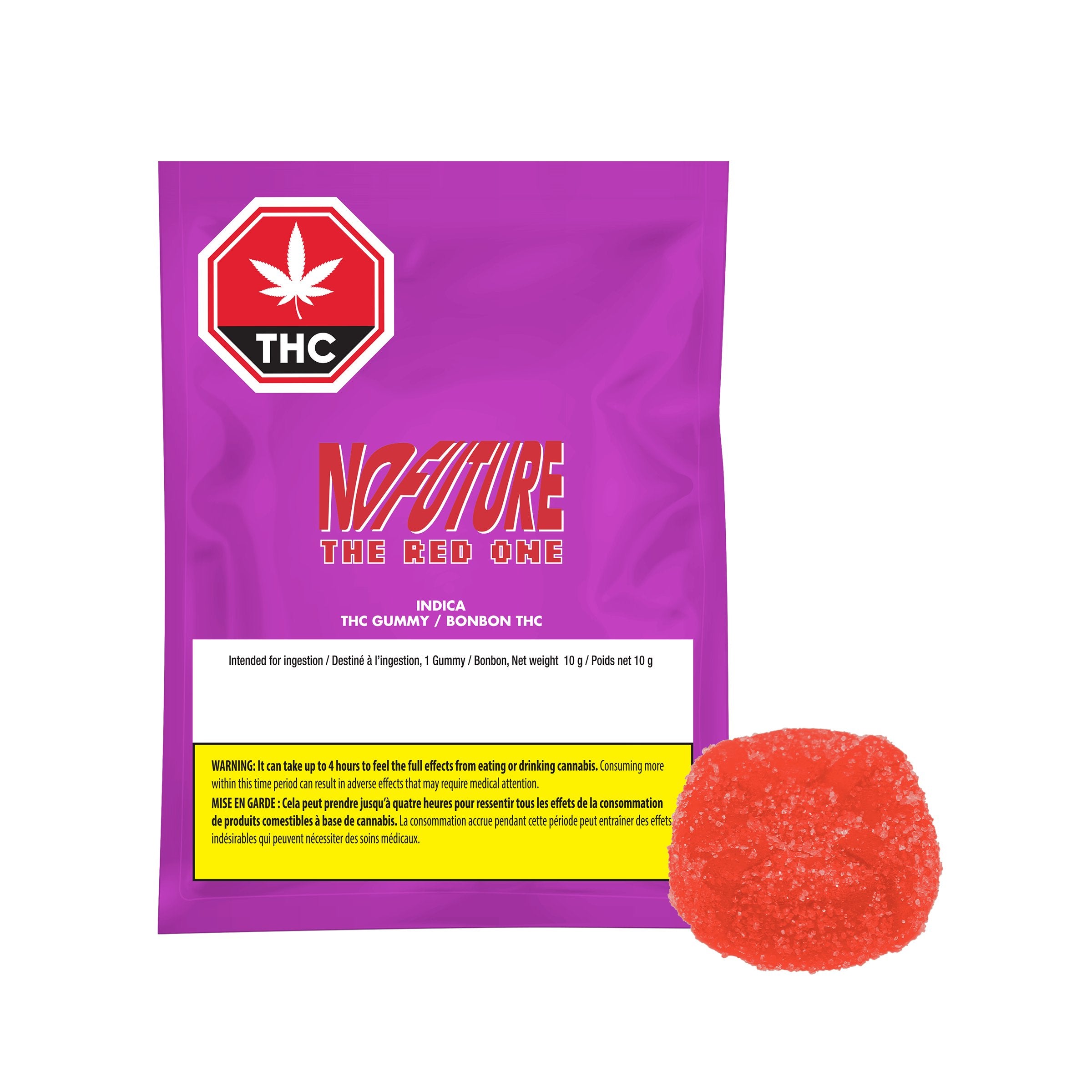 NO FUTURE RED (IND) CHEW - 10MG THC X 1