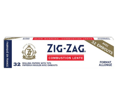 ZIG ZAG WHITE KING SIZE ROLLING PAPERS WITH TIPS