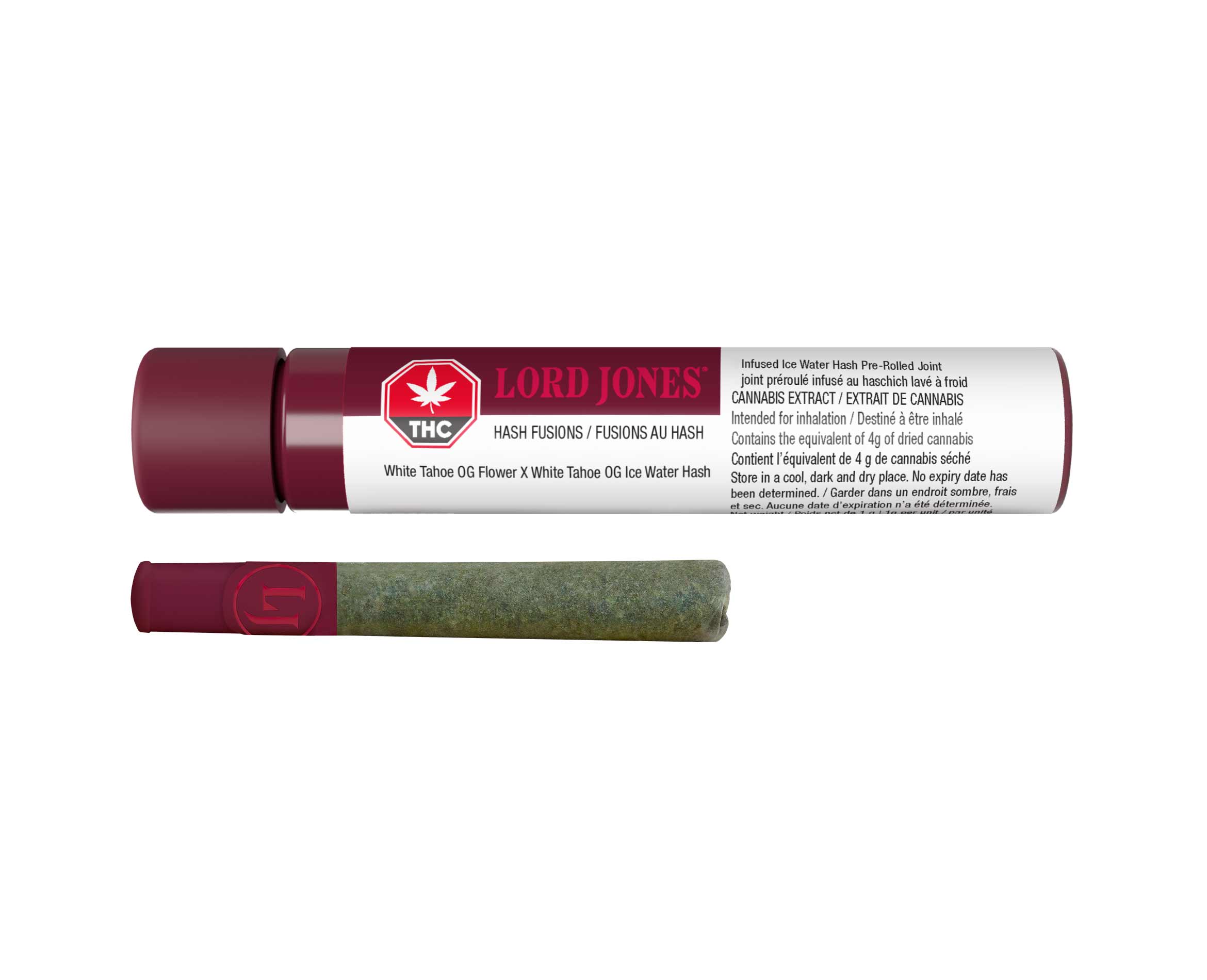 LORD JONES WHITE TAHOE OG (IND) INF PRE-ROLL - 1G X 1