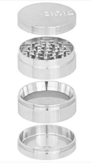 HMP GRINDER MEDIUM 4PC 55MM - SILVER