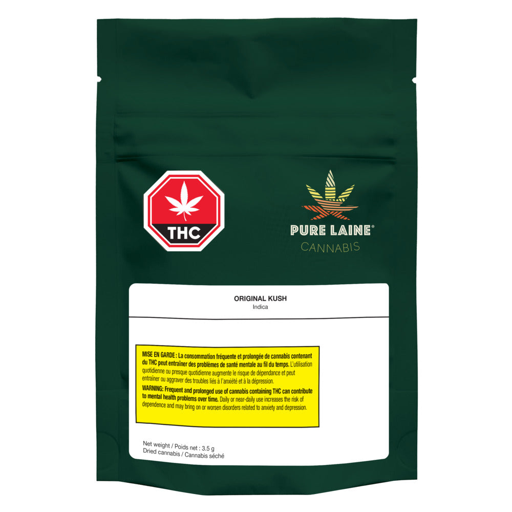 PURE LAINE ORIGINAL KUSH (IND) DRIED - 3.5G