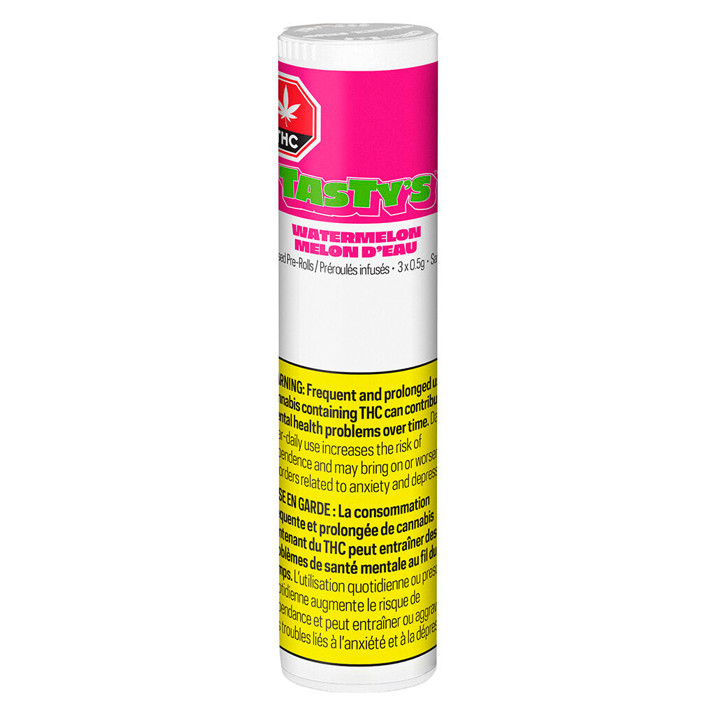 TASTYS WATERMELON DIAMOND (S) INF PRE-ROLL - 0.5G X 3