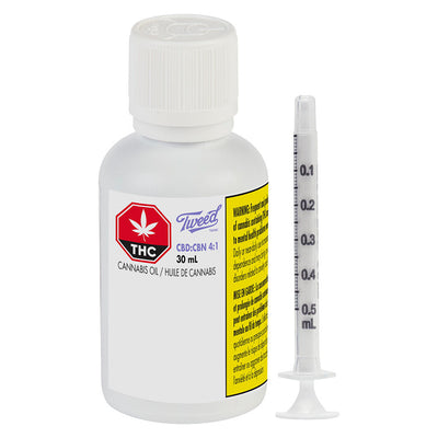 TWEED 4:1 CBD:CBN (H) OIL - 100:25MGML CBD:CBN X 30ML