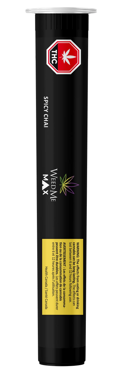 WEED ME MAX SPICY CHAI (IND) INF PRE-ROLL - 0.5G X 3