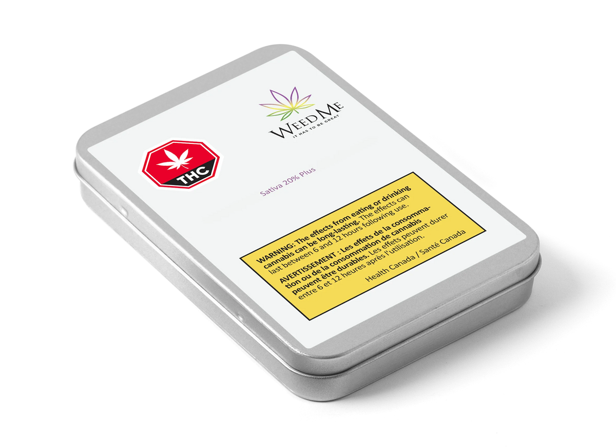 WEED ME GRIND SATIVA 20 PLUS (S) PRE-ROLL - 1G X 5