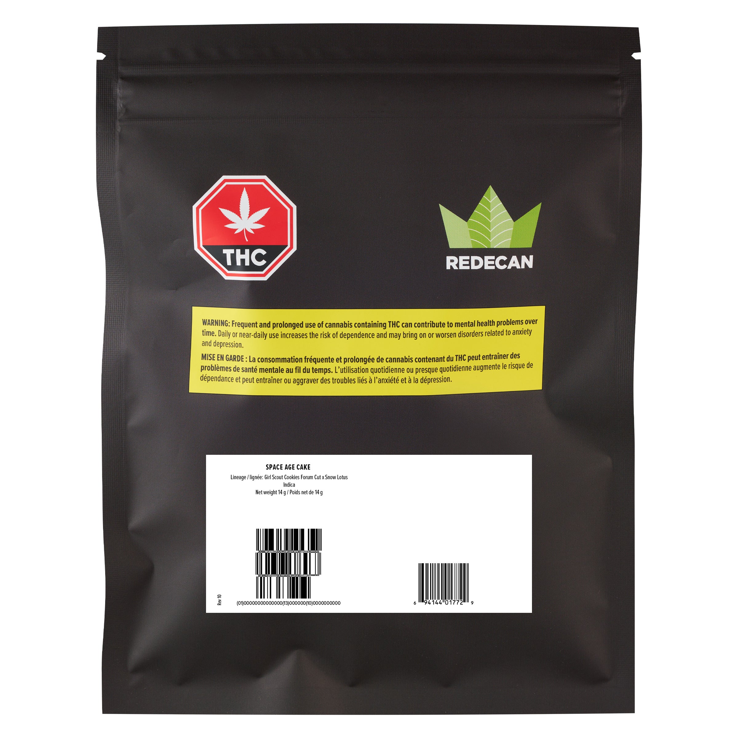 REDECAN SPACE AGE CAKE (IND) DRIED - 14G