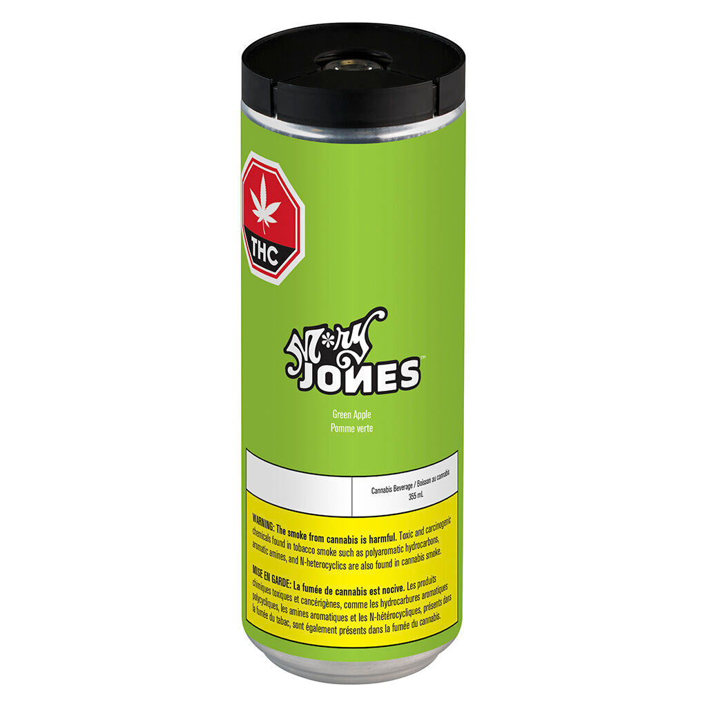 M*RY JONES GREEN APPLE (H) BEV - 10MG THC X 355ML