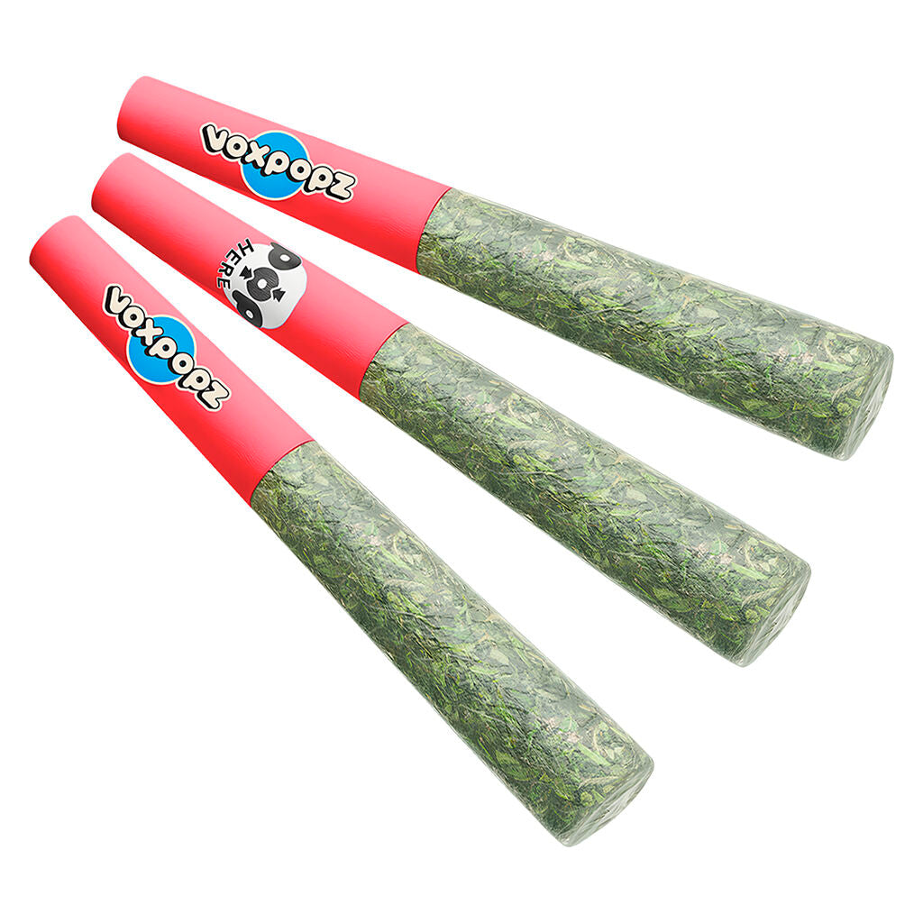 VOX POPZ CRUSHABLE CHERRY BOMB (IND) INF PRE-ROLL - 0.5G X 3